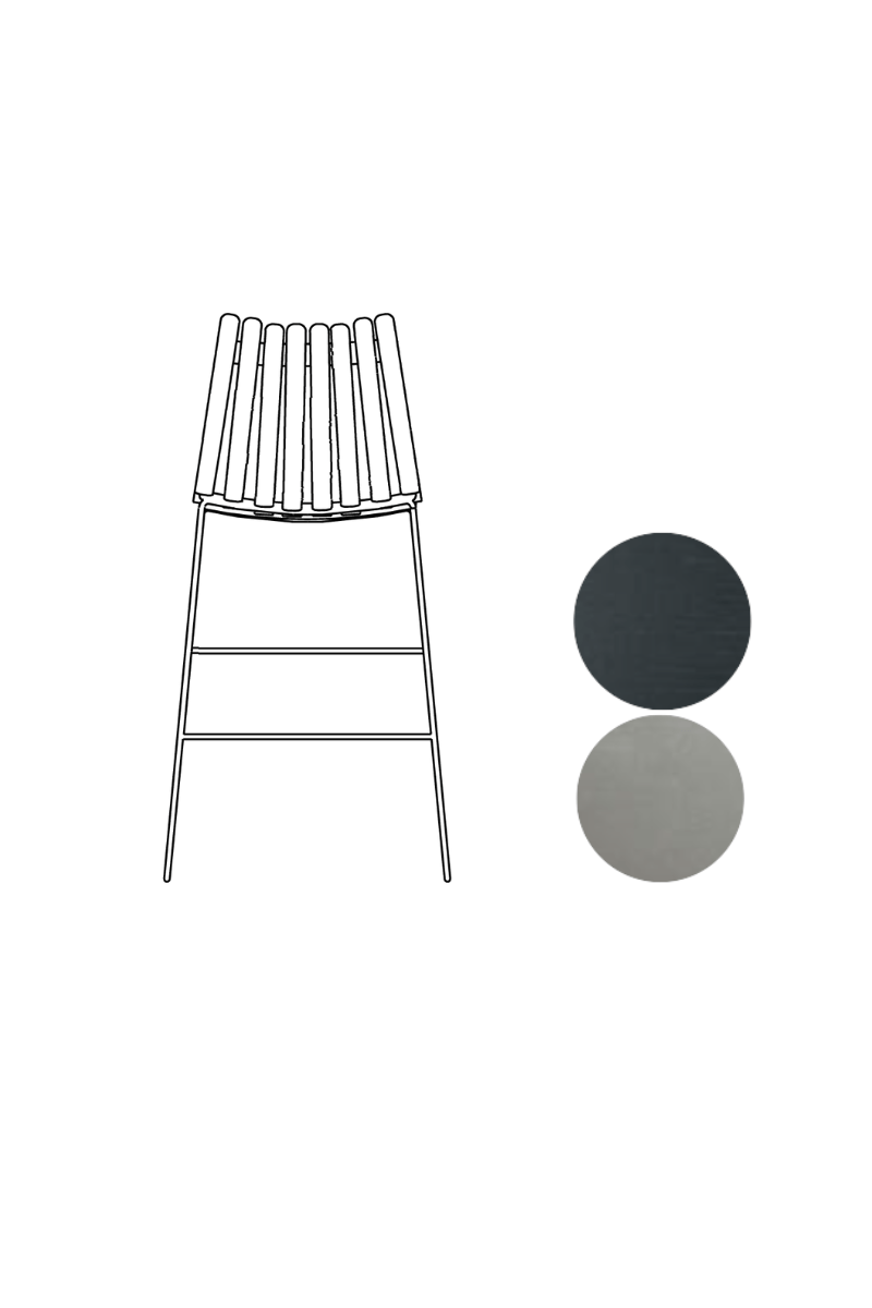 Scandia Bar Stool 75cm