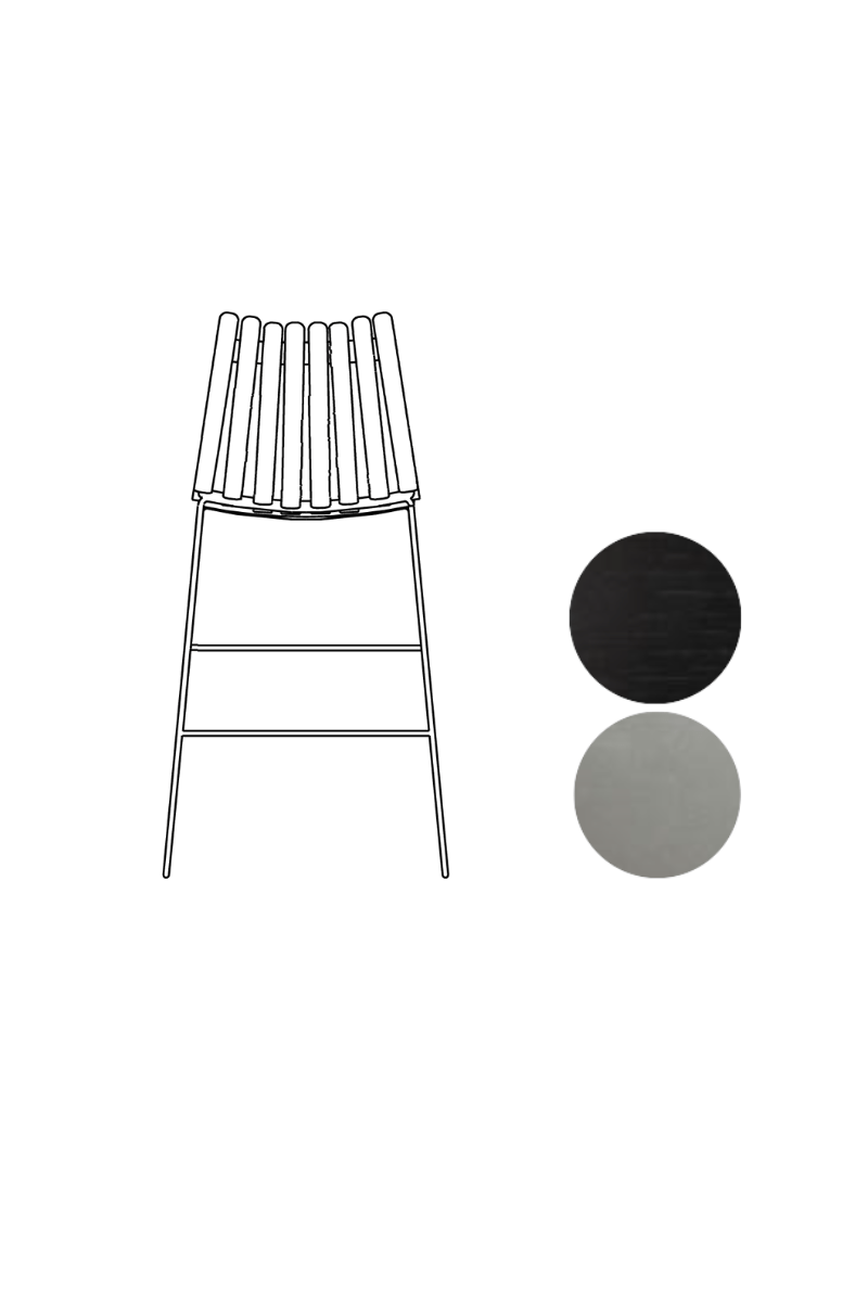Scandia Bar Stool 75cm