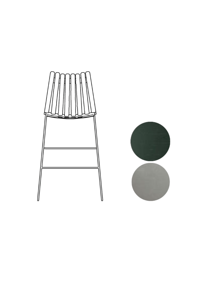 Scandia Bar Stool 75cm