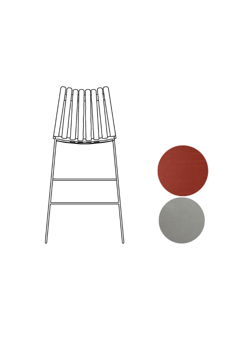 Scandia Bar Stool 75cm