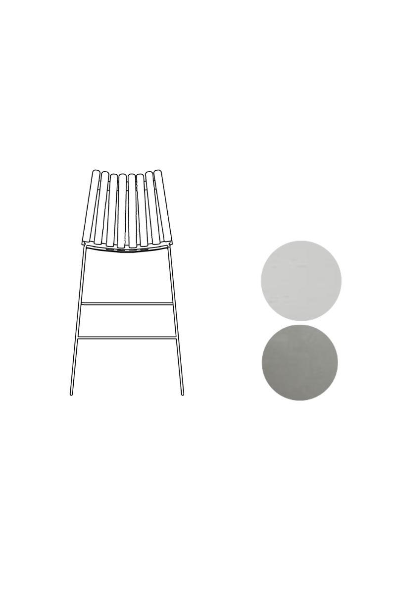 Scandia Kitchen Stool 65cm