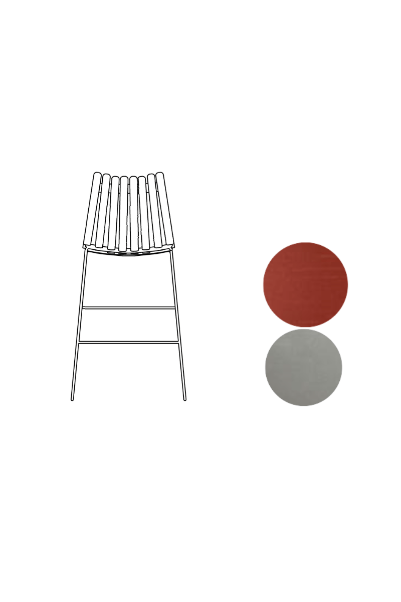 Scandia Kitchen Stool 65cm